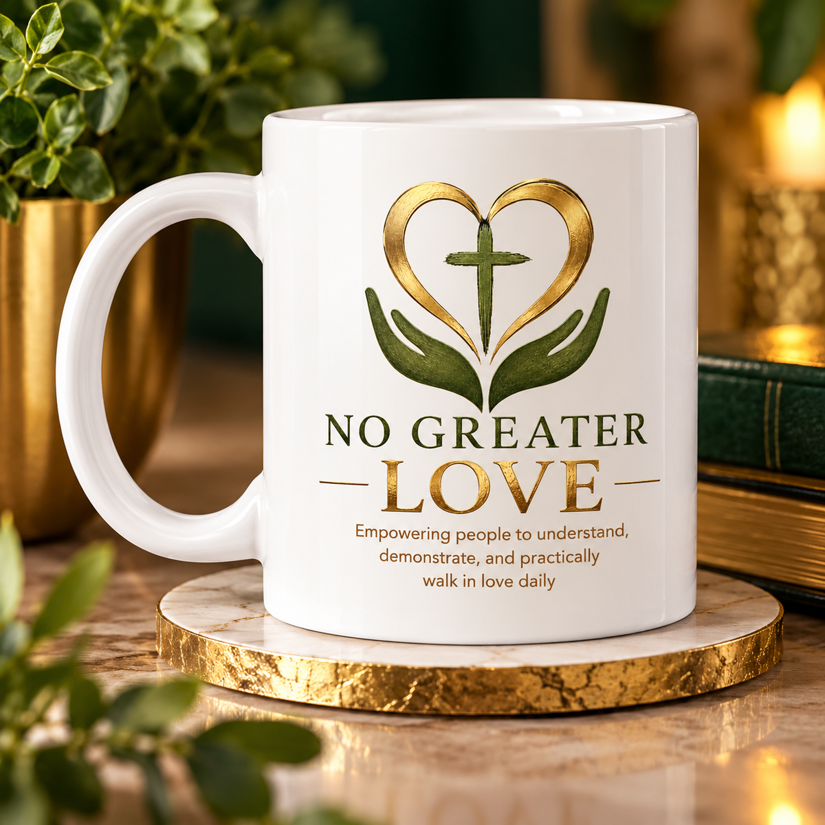 No Greater Love Signature Mug